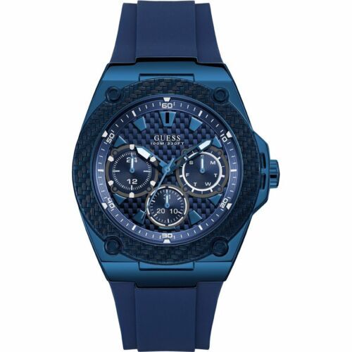 GUESS, LEGACY BLUE MEN'S WATCH