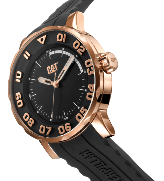 CATERPILLAR, BOLD II BLACK/ROSE GOLD