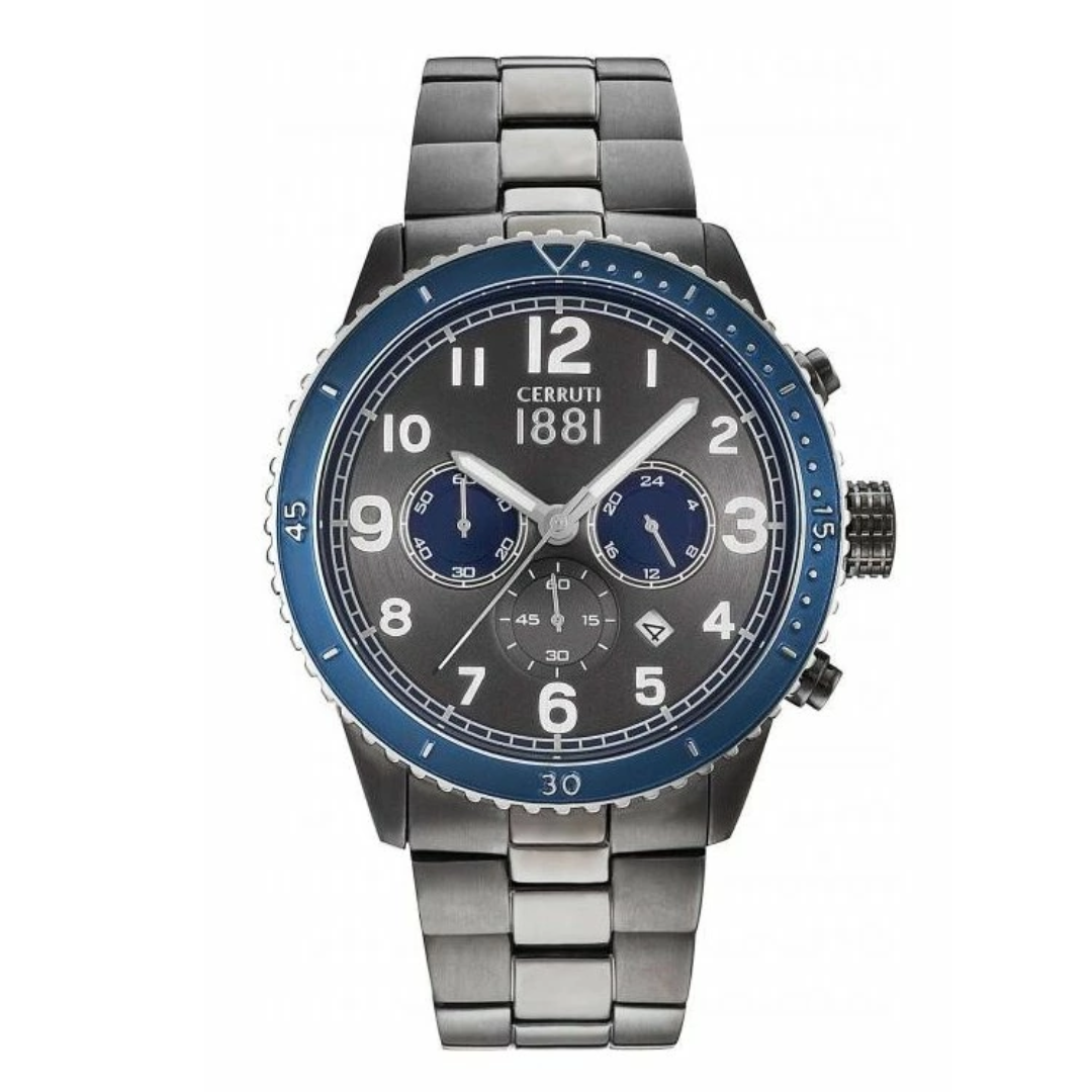 CERRUTI 1881 GREY BLUE WATCH
