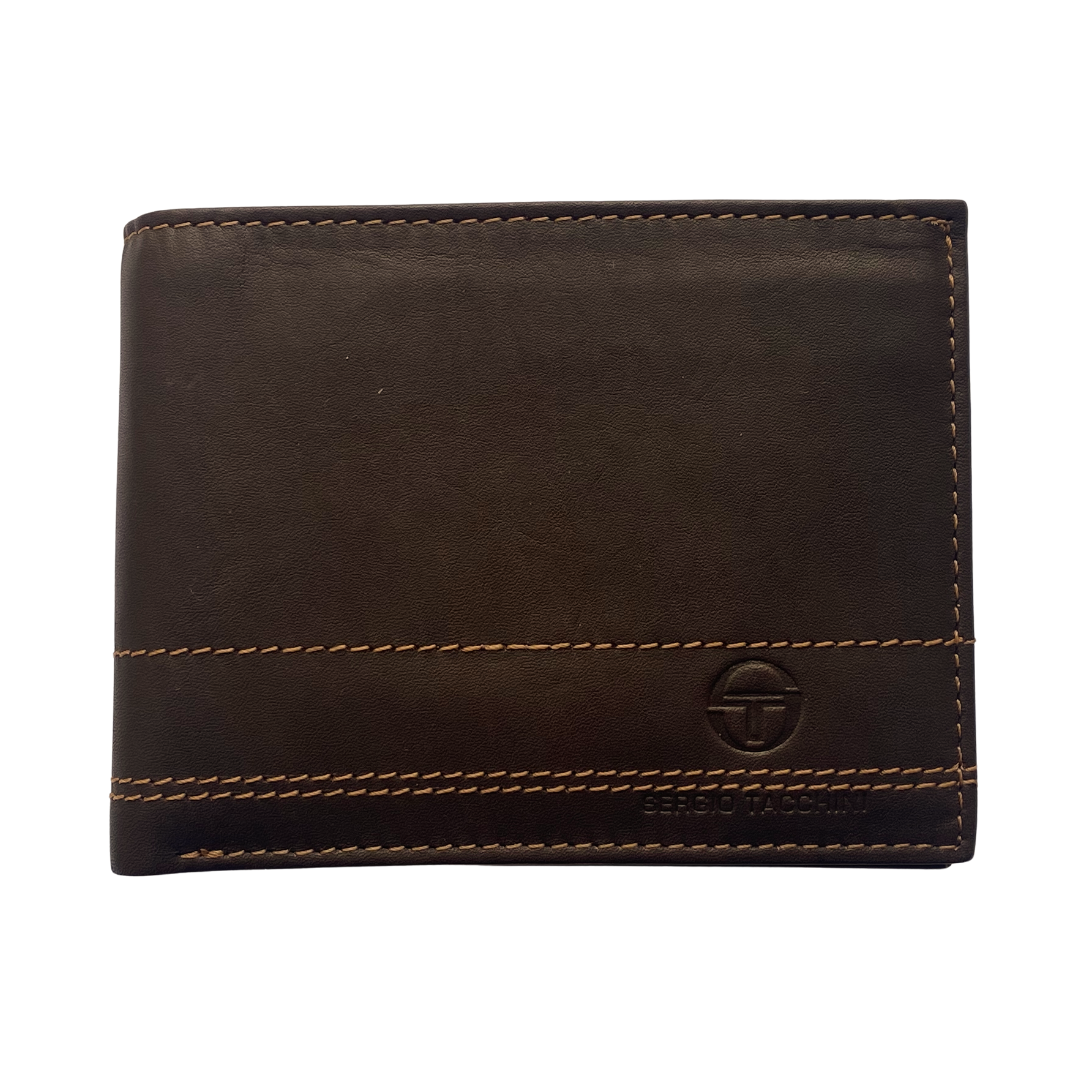 SERGIO TACCHINI, LIGHT BROWN WALLET