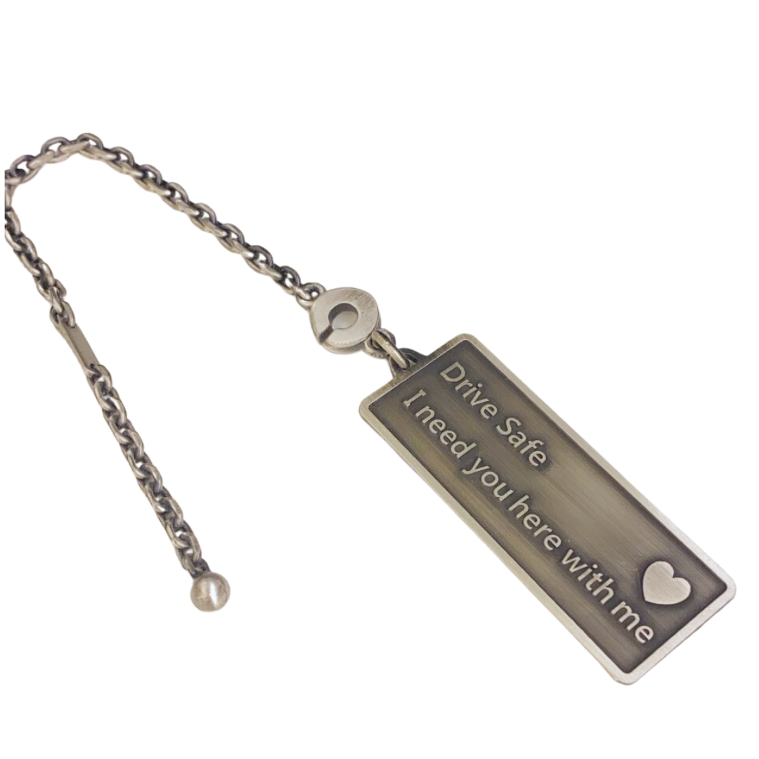 DRIVE SAFE KEYCHAIN