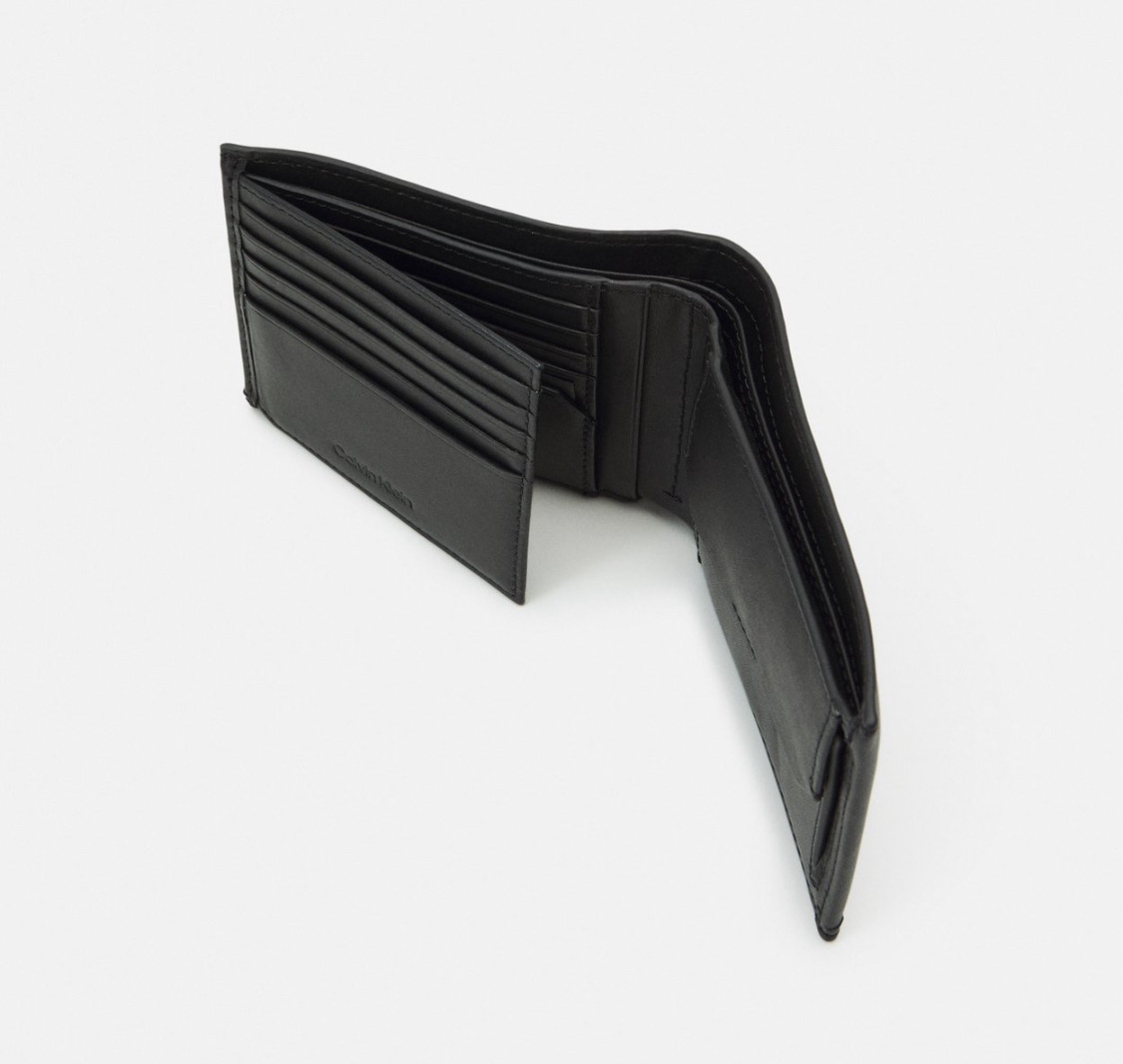 CALVIN KLEIN, BLACK WALLET