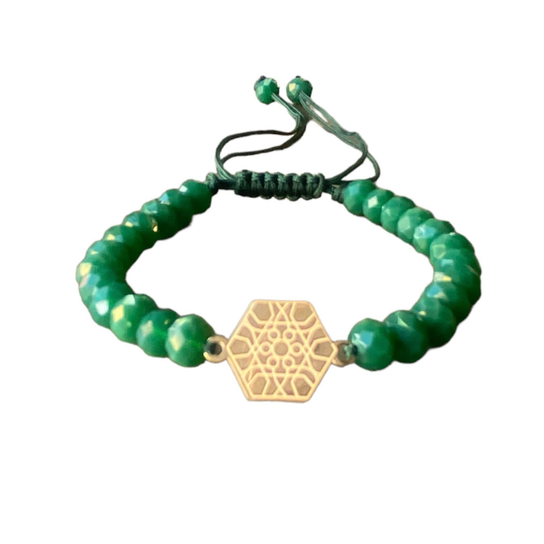 ARABESQUE BRACELET GREEN