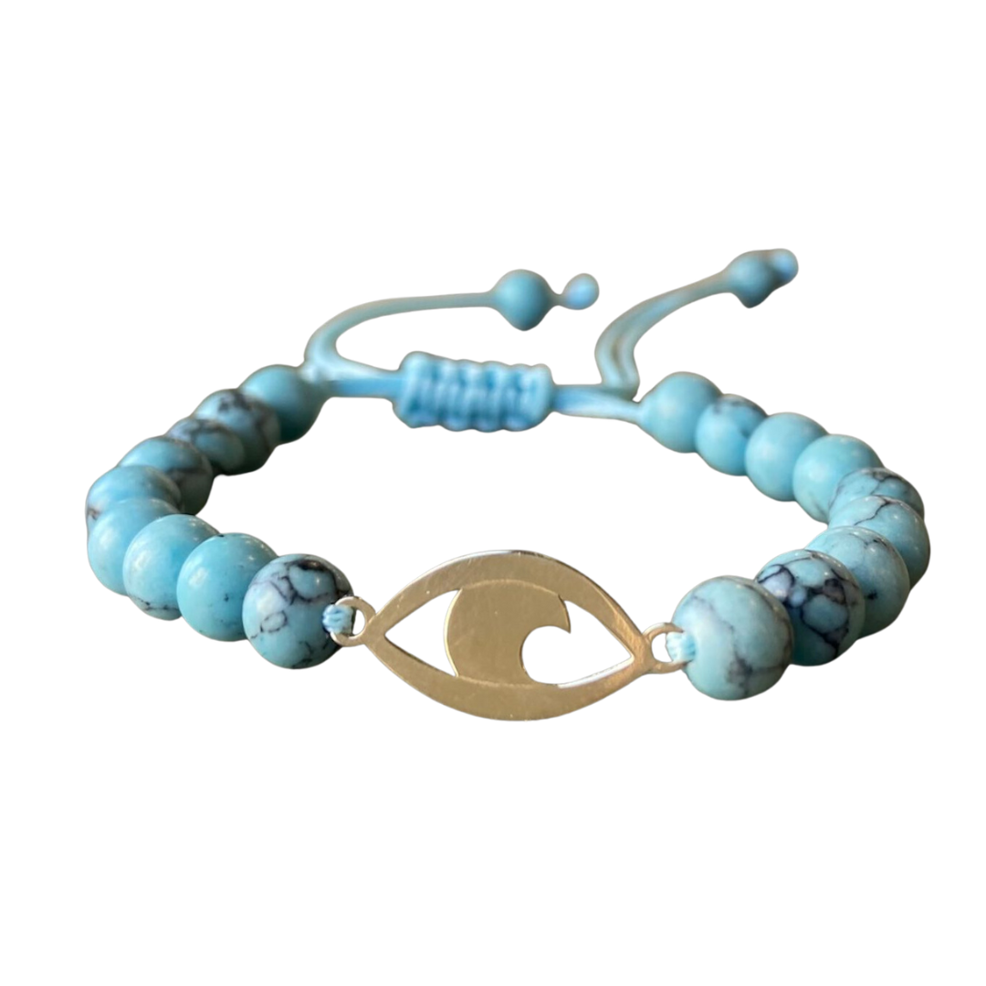 EVIL EYE BRACELET BLUE