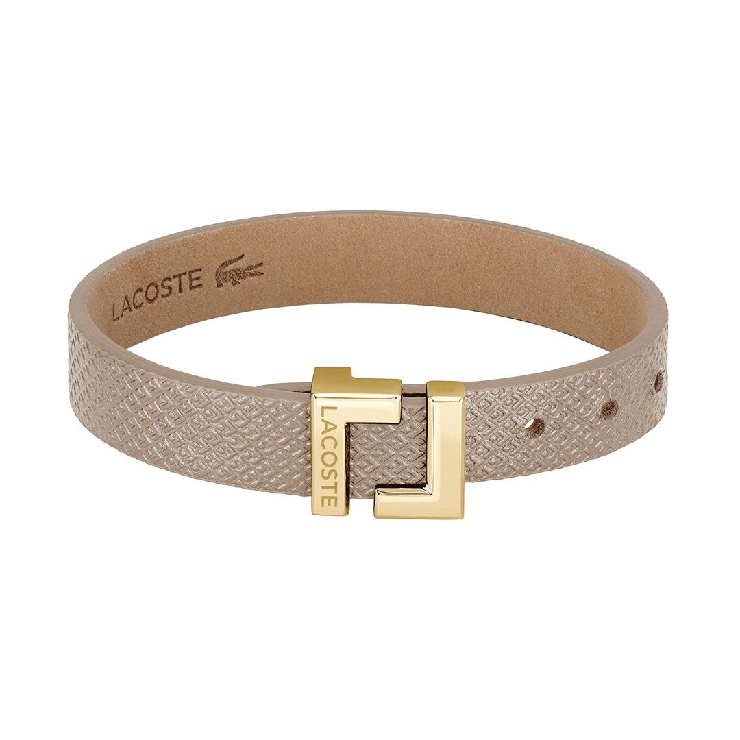LACOSTE,  LURA BRACELET BEIGE