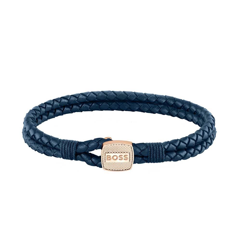 BOSS, ARES BLUE BRACELET