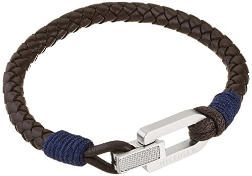 TOMMY HILFIGER, BRC. BROWN BANGLE