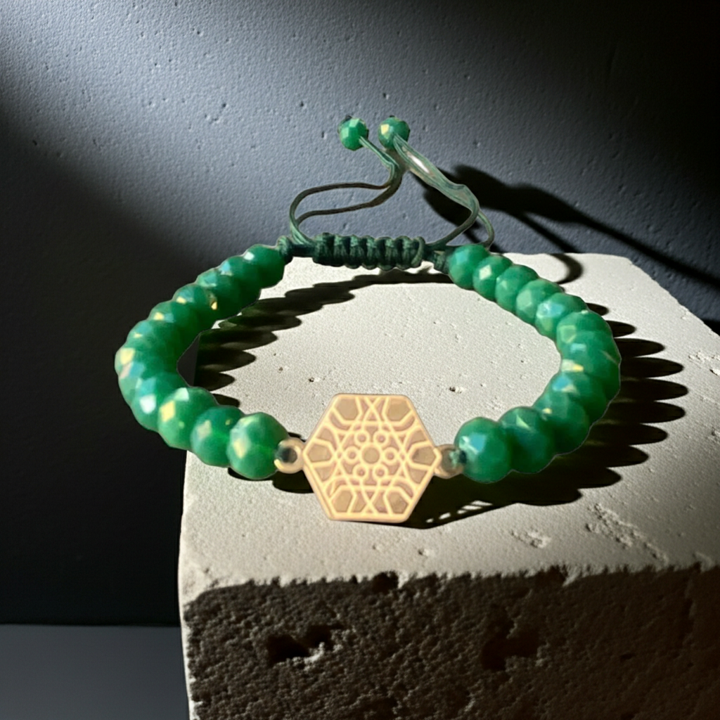 ARABESQUE BRACELET GREEN