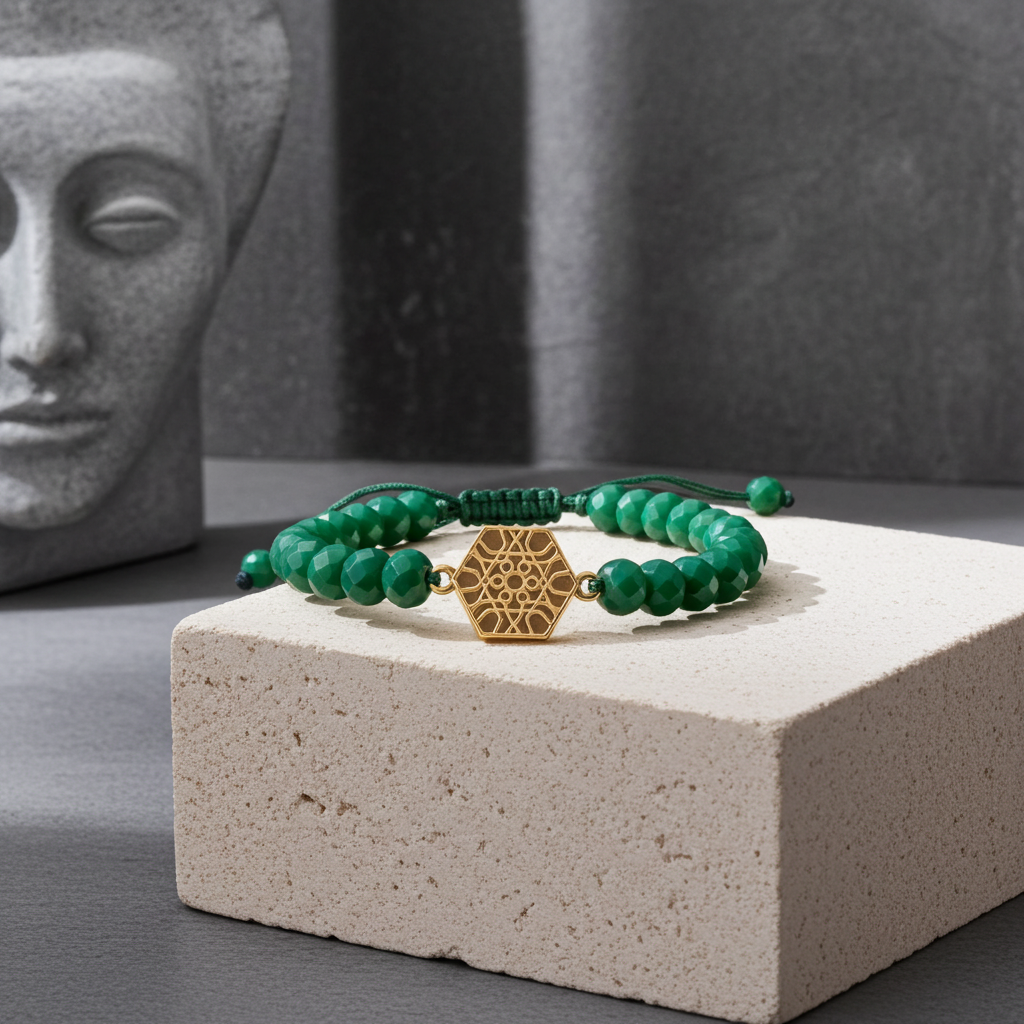 ARABESQUE BRACELET GREEN