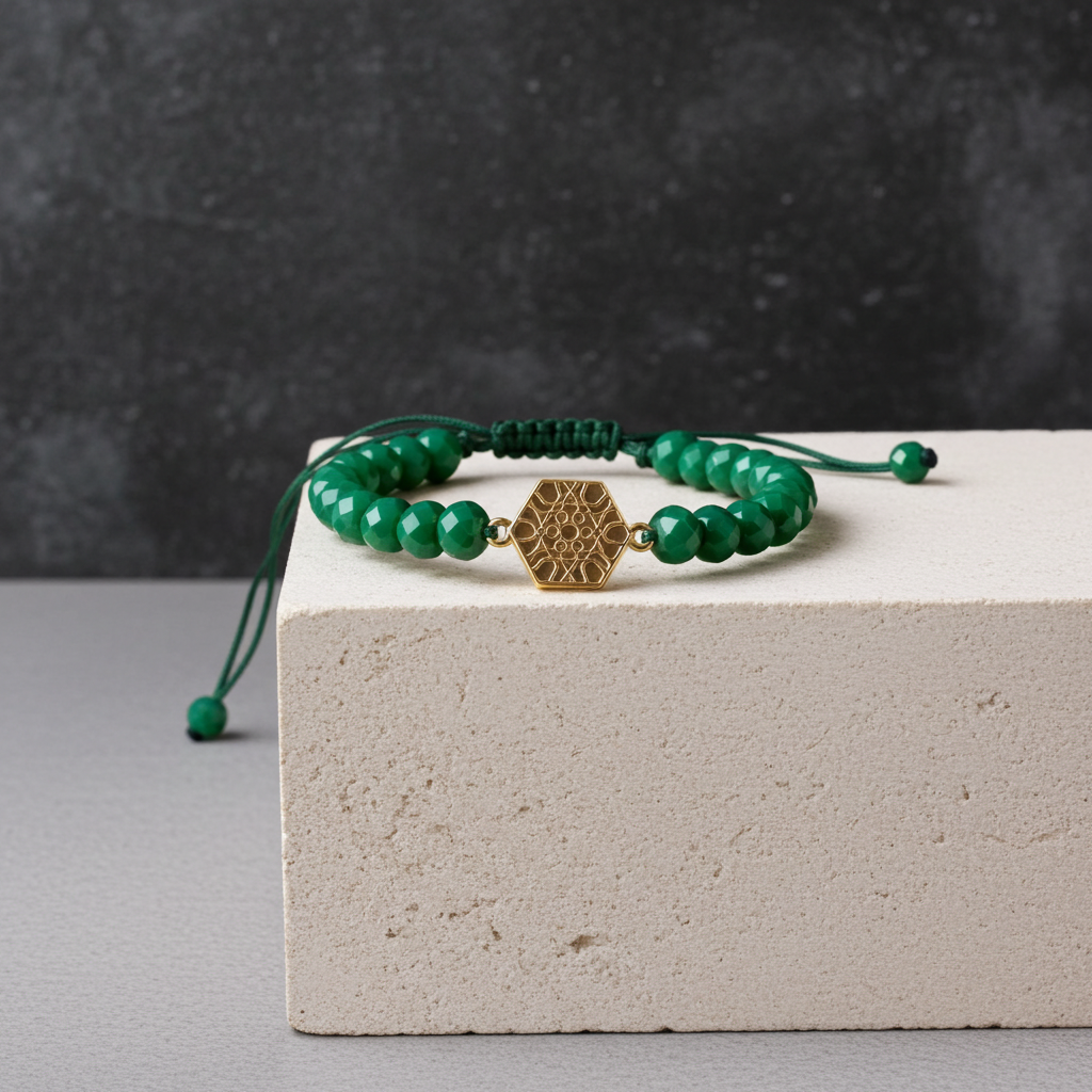 ARABESQUE BRACELET GREEN