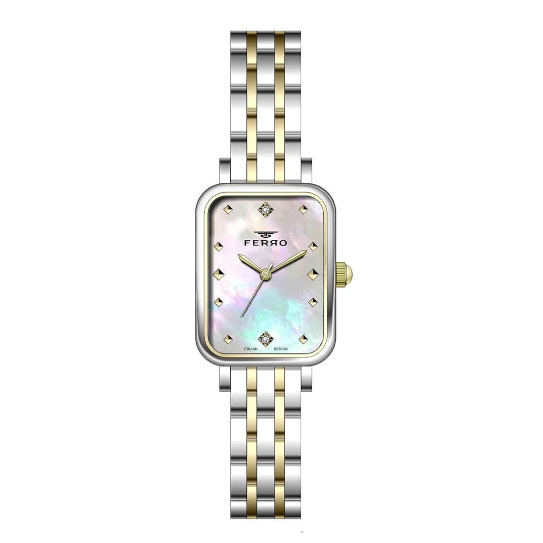 FERRO, FL21742A-D TWO TONES WOMEN'S WATCH