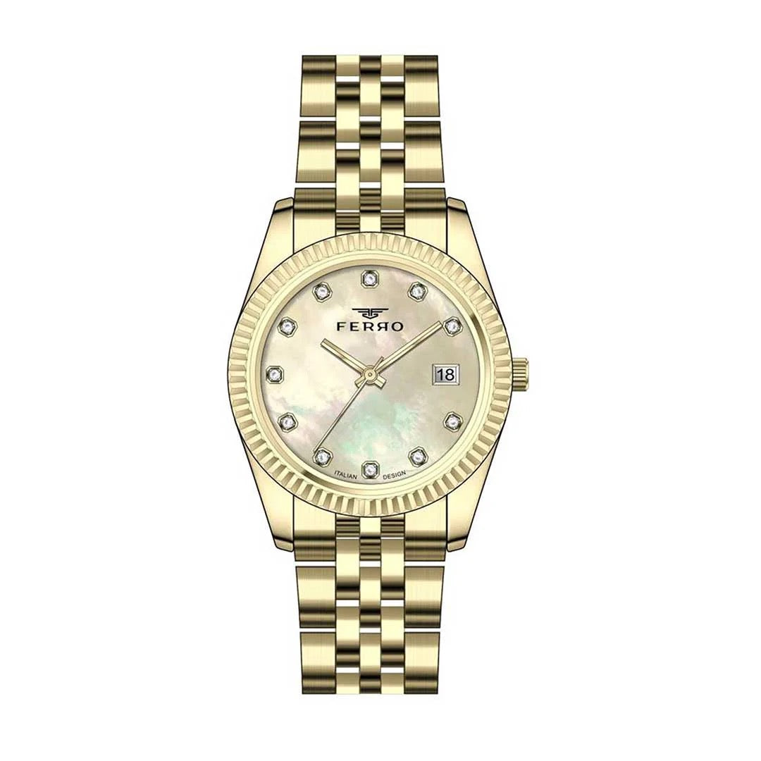 FERRO, FL21743A-B4 GOLD WOMEN'S WATCH