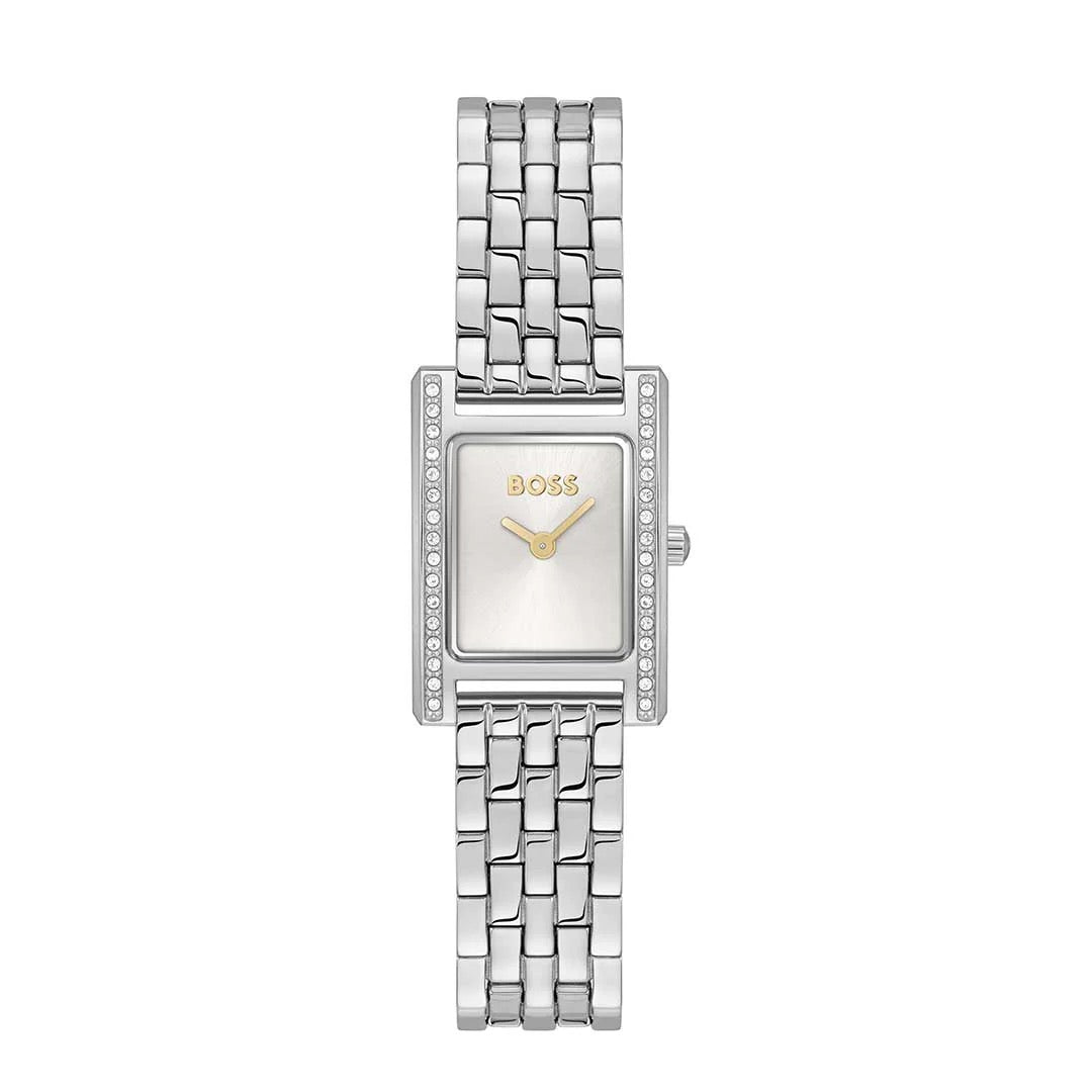 BOSS, LUCY PRECIOUS SILVER WOMEN'S WATCH