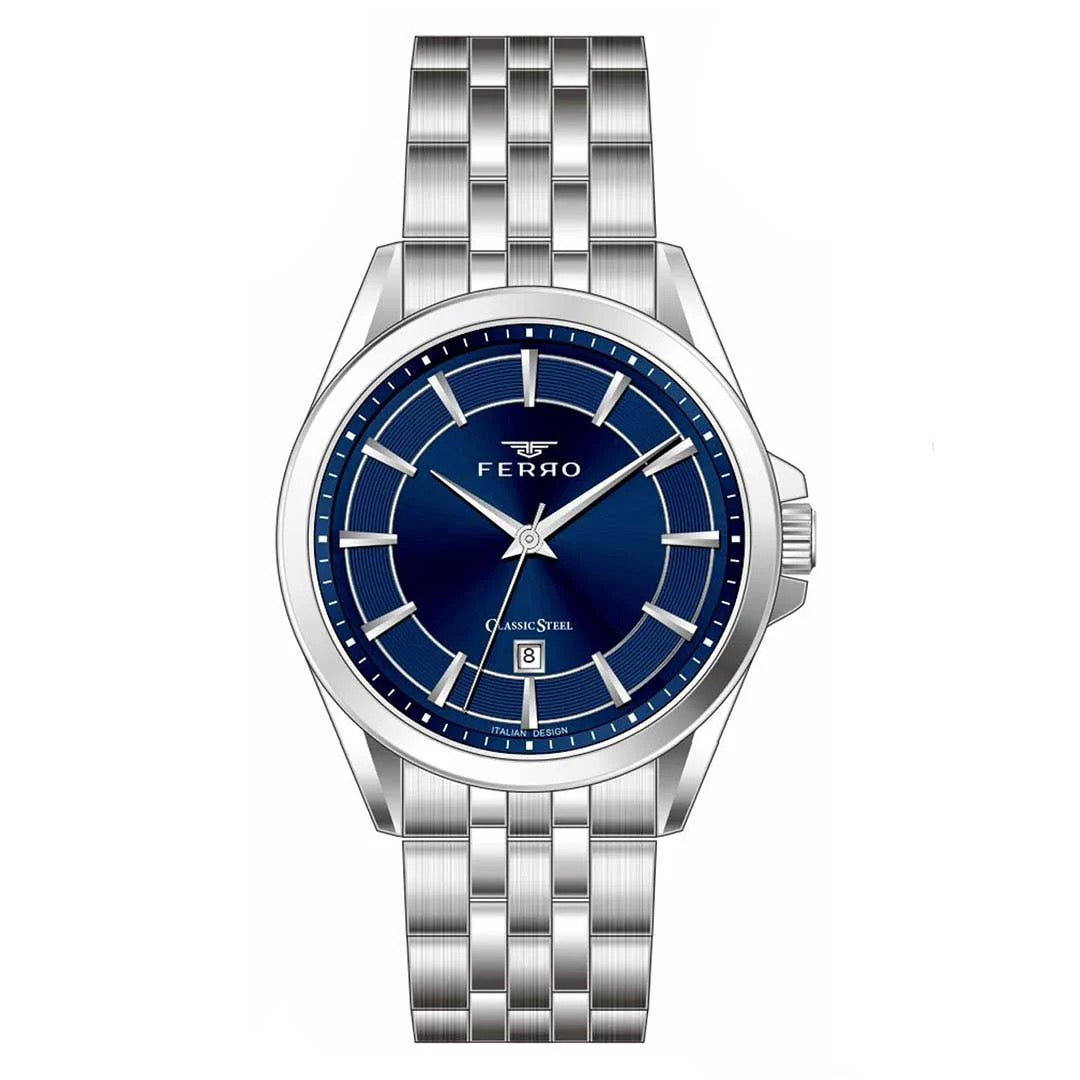 FERRO, FM11748A-A3 BLUE MEN'S WATCH