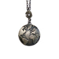 MY WORLD KEYCHAIN, SILVER KEYCHAIN 925
