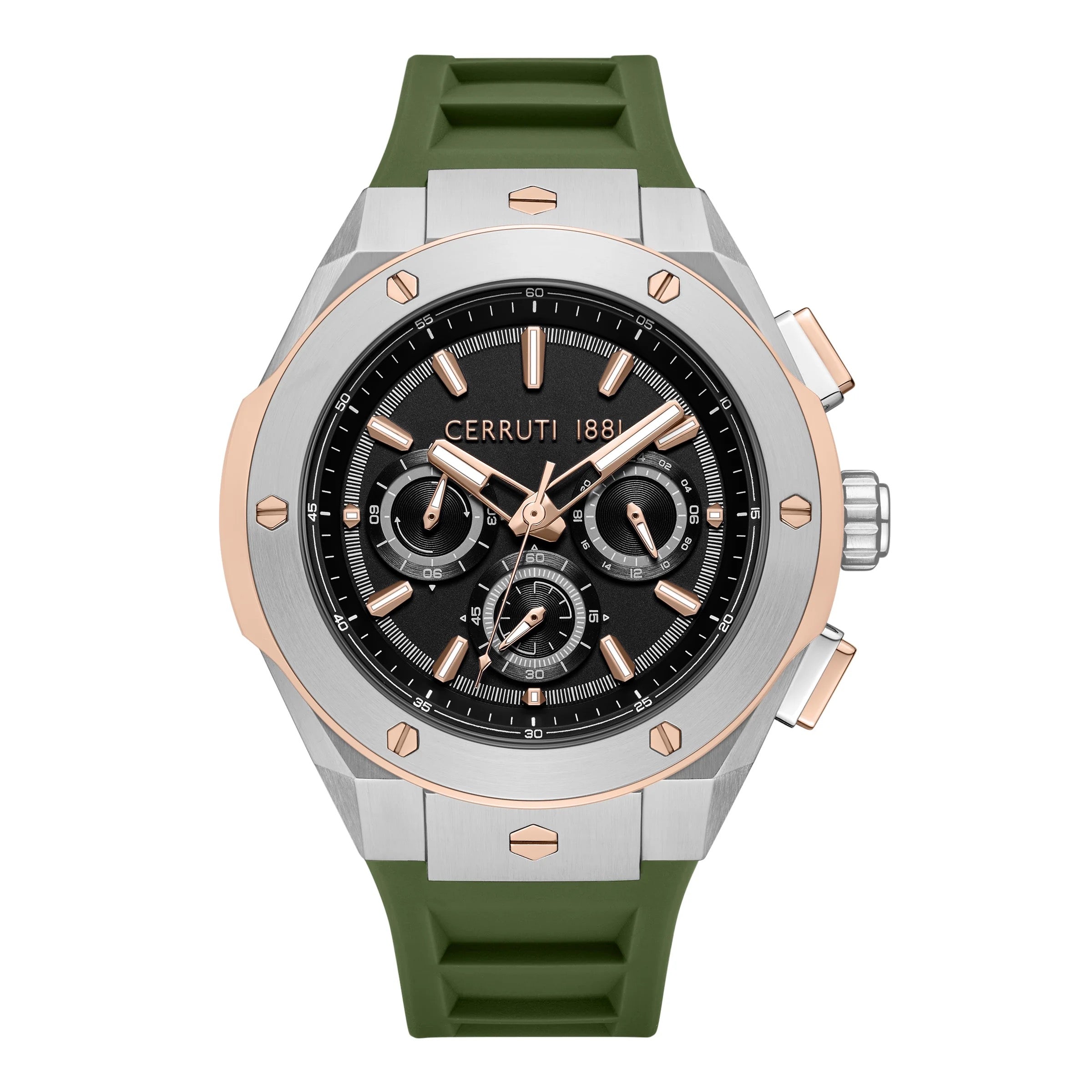 CERRUTI 1881, RUSCELLO GREEN MEN'S WATCH