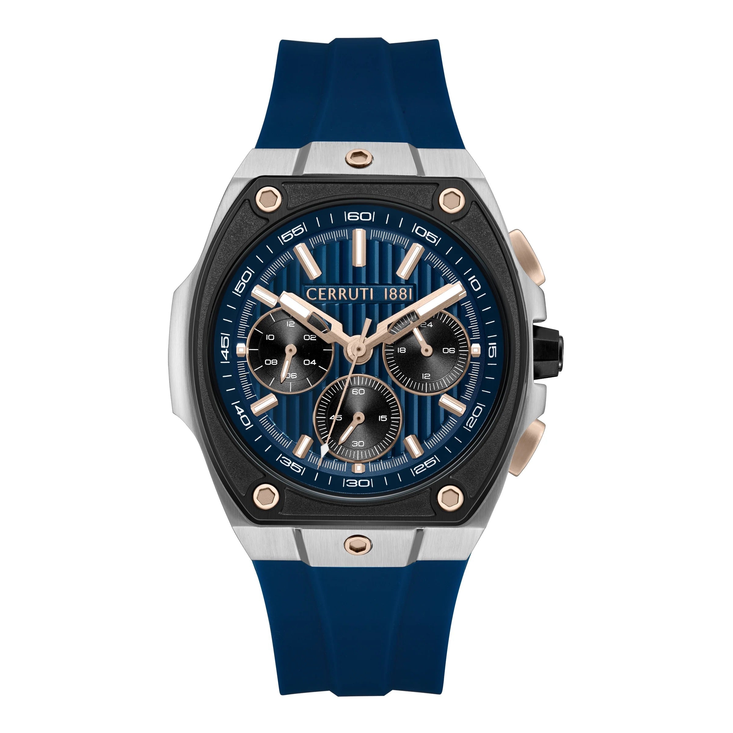 CERRUTI 1881, CAVEDAGO BLUE MEN'S WATCH