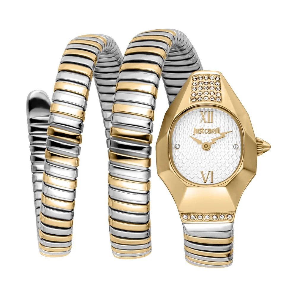 JUST CAVALLI, LUNARA TWO TONES WOMEN'S WATCH