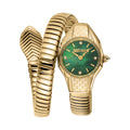 JUST CAVALLI, VIVACE GOLD GREEN WOMEN'S WATCH